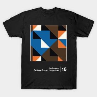 Deafheaven / Minimalist Style Graphic Design T-Shirt